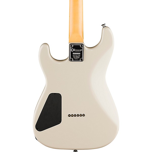Charvel American Neo-Classic San Dimas SD1 HH HT Electric Guitar - Ivory Blitz