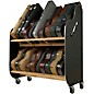 A&S Crafted Products Session-Pro Double-Stack Mobile Guitar Case Storage Rack thumbnail