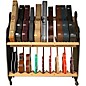 A&S Crafted Products Session-Pro Double-Stack Mobile Guitar and Case Storage Rack
