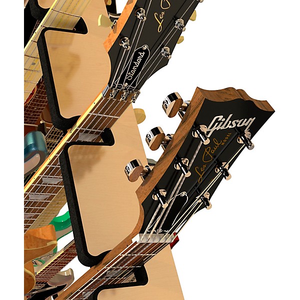 A&S Crafted Products Session-Pro Double-Stack Mobile Guitar and Case Storage Rack