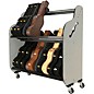 A&S Crafted Products Band Room Double-Stack Acoustic Guitar Case Storage Rack