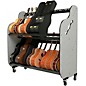 A&S Crafted Products Band Room Double-Stack Acoustic Guitar and Case Storage Rack