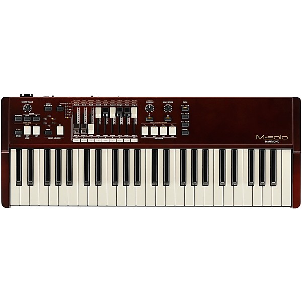 Hammond M-solo 49-Key Portable Organ - Burgundy