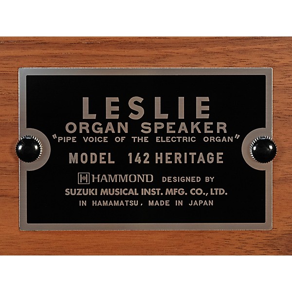 Leslie 142H Heritage Edition Rotary Speaker