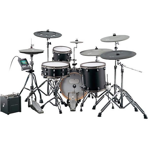 EFNOTE Pro 500X Special Electronic Drum Set - Black Oak Wrap