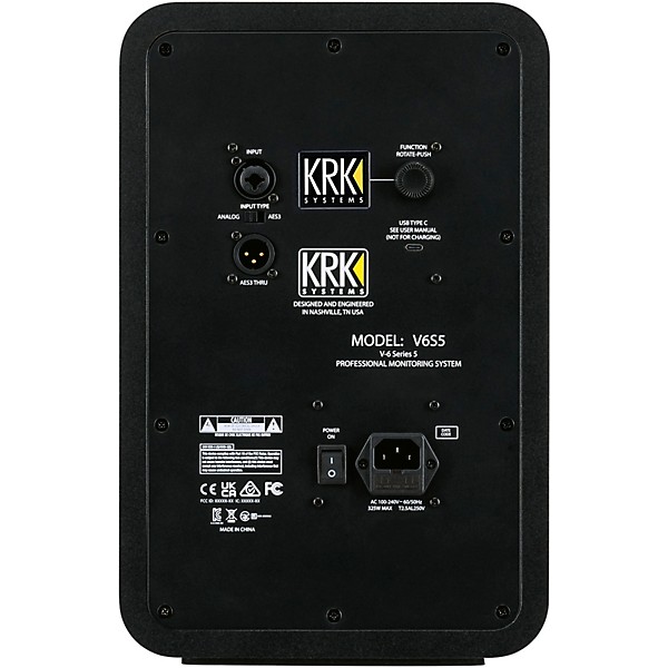 KRK V-Series Five V6 6.5" Powered Studio Monitor