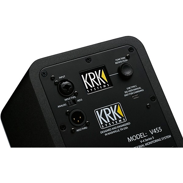KRK V-Series Five V4 4" Powered Studio Monitor