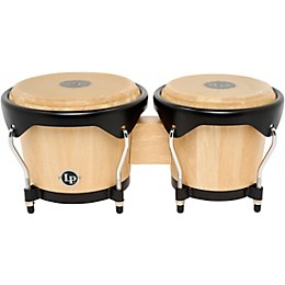 LP City II Series Bongos - 6 and 7 in. Natural Gloss