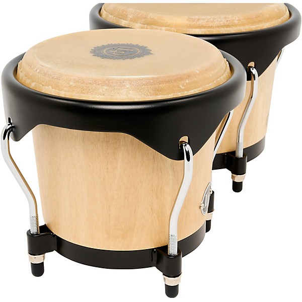 LP City II Series Bongos - 6 and 7 in. Natural Gloss
