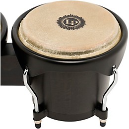 LP City II Series Bongos - 6 and 7 in. Black