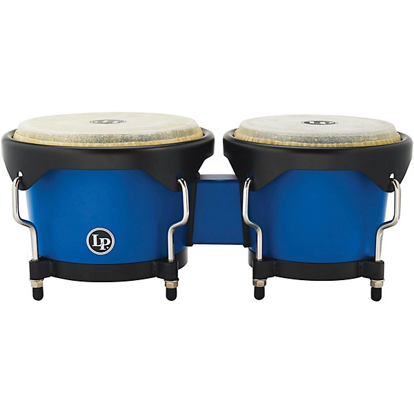 LP Discovery II Series Bongos - 6.25 and 7.25 in. Race Car Blue