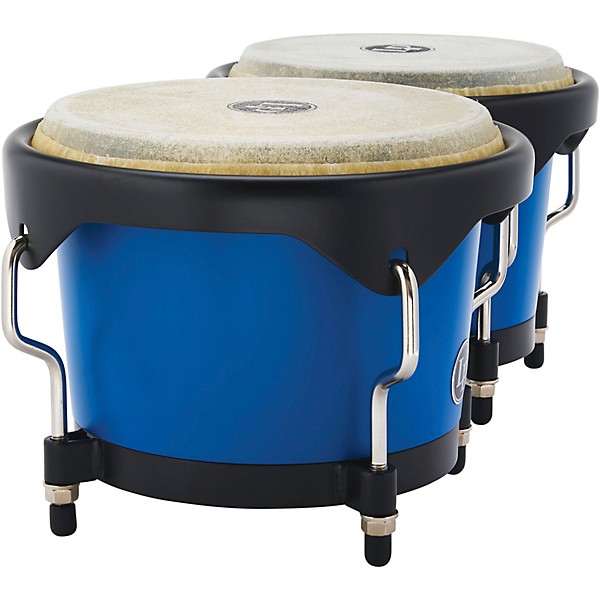 LP Discovery II Series Bongos - 6.25 and 7.25 in. Race Car Blue