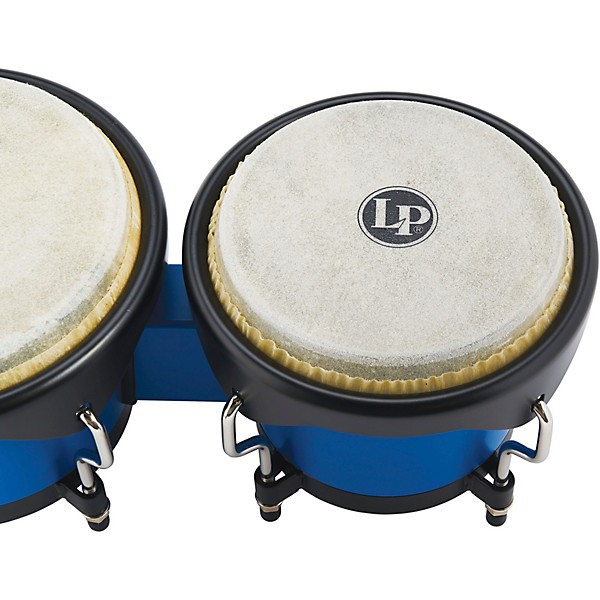 LP Discovery II Series Bongos - 6.25 and 7.25 in. Race Car Blue