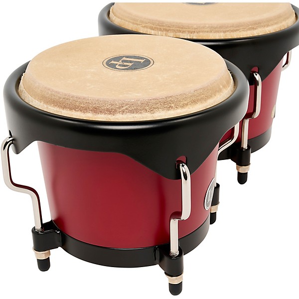 LP Discovery II Series Bongos - 6.25 and 7.25 in. Red