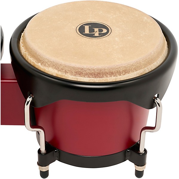 LP Discovery II Series Bongos - 6.25 and 7.25 in. Red