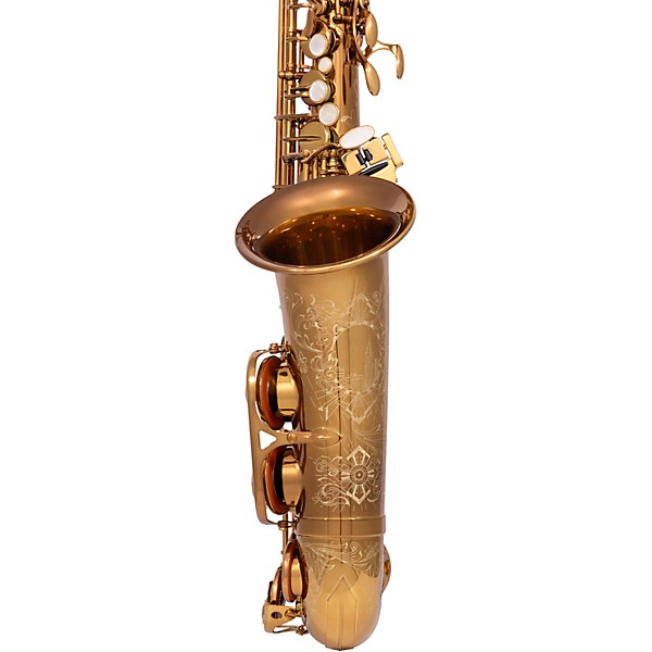 Selmer Paris Signature USA Limited Edition Alto Sax Outfit Dark Gold Lacquer w Art Deco Engraving Dark Gold Lacquer Keys