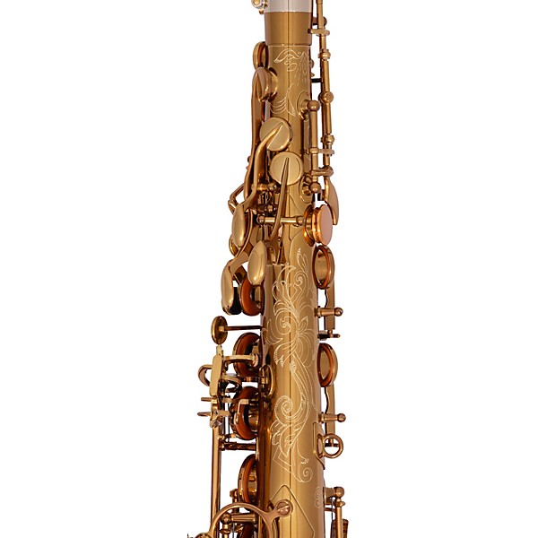Selmer Paris Signature USA Limited Edition Alto Sax Outfit Dark Gold Lacquer w Art Deco Engraving Dark Gold Lacquer Keys