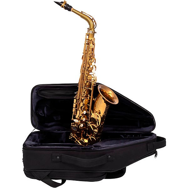 Selmer Paris Signature USA Limited Edition Alto Sax Outfit Dark Gold Lacquer w Art Deco Engraving Dark Gold Lacquer Keys