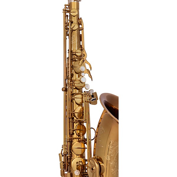 Selmer Paris Signature USA Limited Edition Tenor Sax Outfit Dark Gold Lacquer w Art Deco Engraving Dark Gold Lacquer Keys
