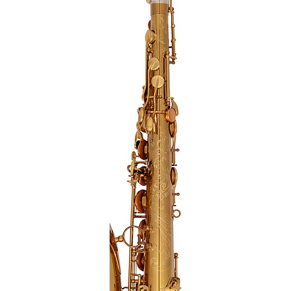 Selmer Paris Signature USA Limited Edition Tenor Sax Outfit Dark Gold Lacquer w Art Deco Engraving Dark Gold Lacquer Keys