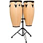 LP City II Series Conga Set With Stand - 10 and 11 in. Natural Gloss thumbnail