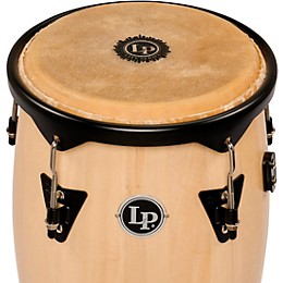 LP City II Series Conga Set With Stand - 10 and 11 in. Natural Gloss