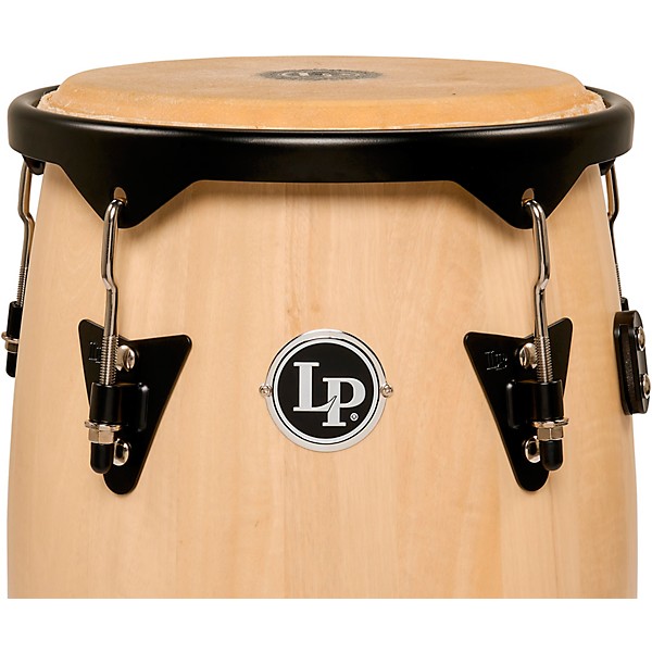 LP City II Series Conga Set With Stand - 10 and 11 in. Natural Gloss