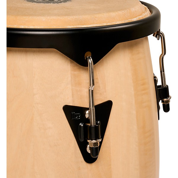 LP City II Series Conga Set With Stand - 10 and 11 in. Natural Gloss