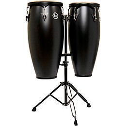 LP City II Series Conga Set With Stand - 10 and 11 in. Black