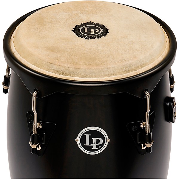 LP City II Series Conga Set With Stand - 10 and 11 in. Black