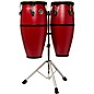 LP Discovery II Series Conga Set With Stand - 10 and 11 in. Red thumbnail