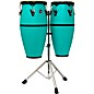 LP Discovery II Series Conga Set With Stand - 10 and 11 in. Sea Foam thumbnail