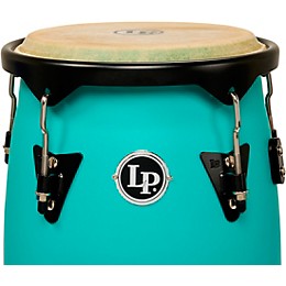 LP Discovery II Series Conga Set With Stand - 10 and 11 in. Sea Foam