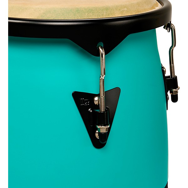 LP Discovery II Series Conga Set With Stand - 10 and 11 in. Sea Foam