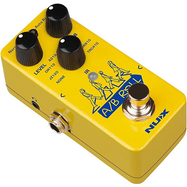 NUX A/B Roll Octave and Loop Pedal - Yellow