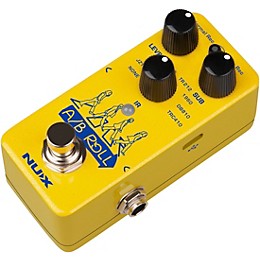 NUX A/B Roll Octave and Loop Pedal - Yellow