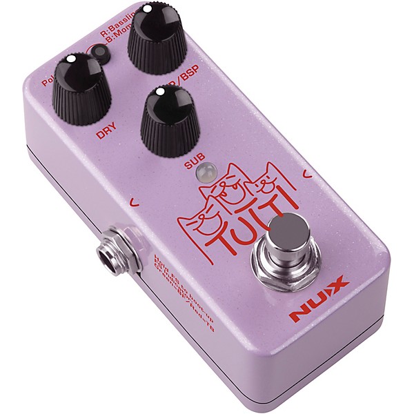 NUX Tutti Polyphonic Octave Pedal - Purple