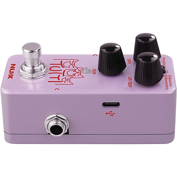 NUX Tutti Polyphonic Octave Pedal - Purple
