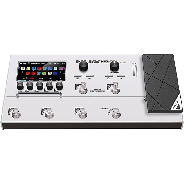 NUX MG-50Li Modeler and Profiler Multi-Effects Processor - White