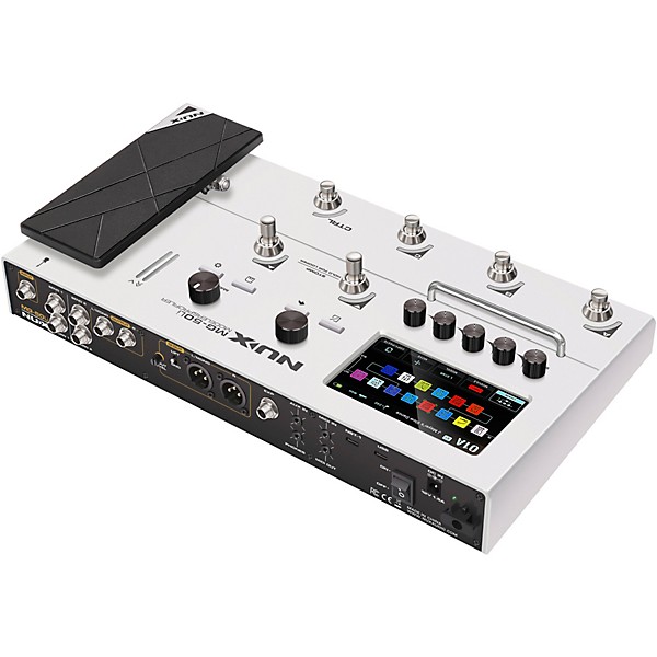 NUX MG-50Li Modeler and Profiler Multi-Effects Processor - White