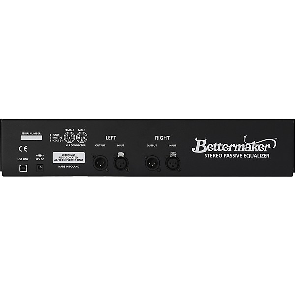 Bettermaker Stereo Passive Equalizer