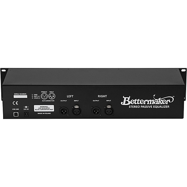 Bettermaker Stereo Passive Equalizer