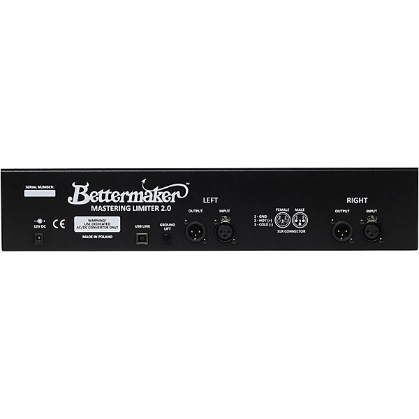 Bettermaker Mastering Limiter 2.0
