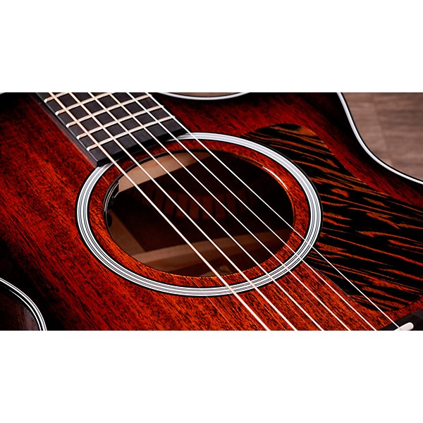 Taylor Next Generation 322ce Grand Concert Acoustic-Electric Guitar - Tobacco Shaded Edge Burst