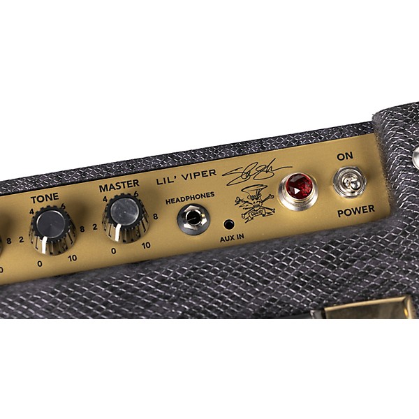 Magnatone Slash Signature Collection Lil' Viper 8W 1x8" Tube Guitar Combo Amp - Purple Python