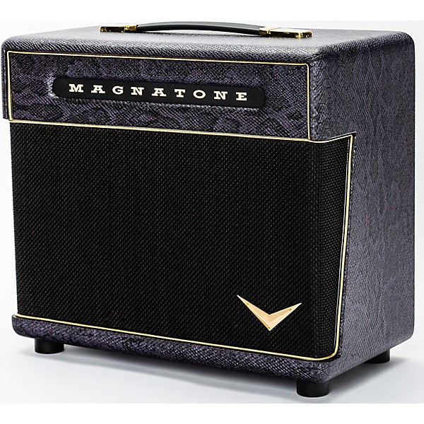 Magnatone Slash Signature Collection Baby M-80 12W 1x10" Guitar Speaker Cabinet - Purple Python