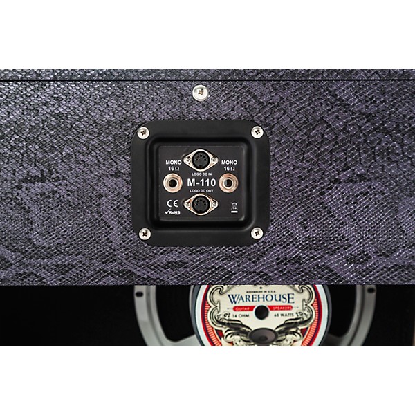 Magnatone Slash Signature Collection Baby M-80 12W 1x10" Guitar Speaker Cabinet - Purple Python