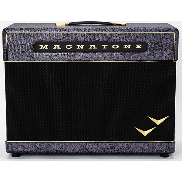 Magnatone Slash Signature Collection Super Fifty-Nine M-80 180W 2x12" Guitar Speaker Cabinet - Purple Python