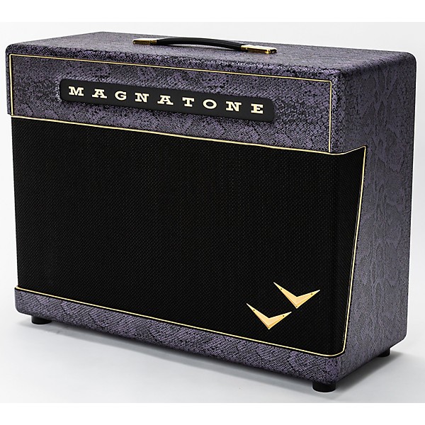 Magnatone Slash Signature Collection Super Fifty-Nine M-80 180W 2x12" Guitar Speaker Cabinet - Purple Python