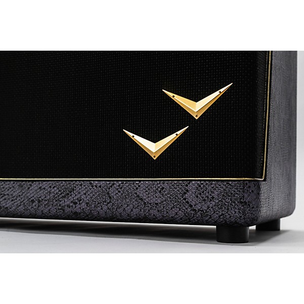 Magnatone Slash Signature Collection Super Fifty-Nine M-80 180W 2x12" Guitar Speaker Cabinet - Purple Python